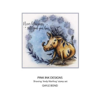 Pink Ink Designs Andy Warthog A5 Clear Stamps (PI167)